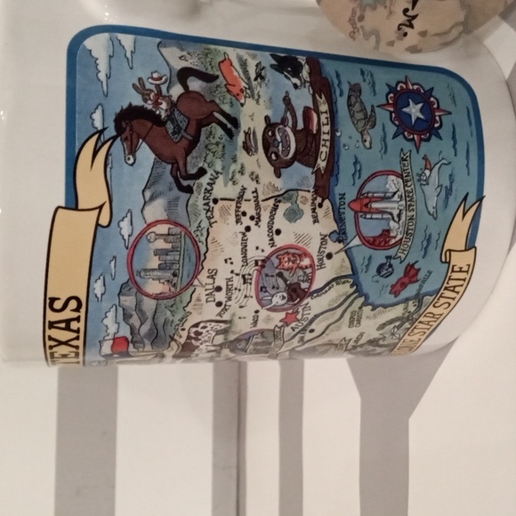 New Certified International "Texas Lone Star State" Coffee/Tea Mug - Picture 7 of 7
